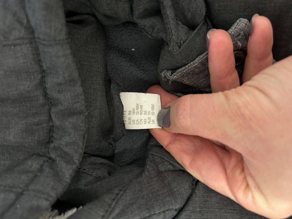 Зимова куртка h&m, розмір 86