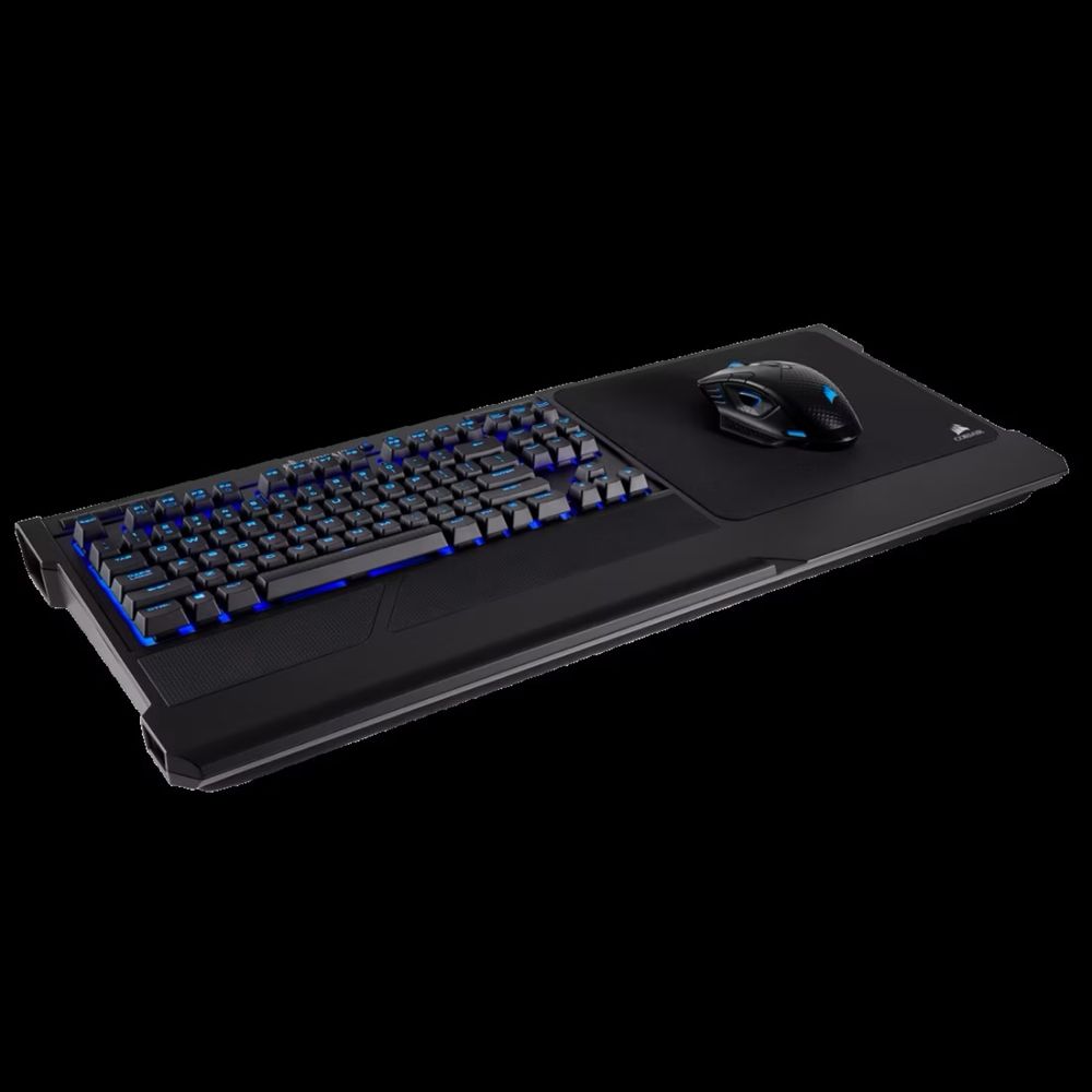 Teclado Gaming Wireless Corsair K 63 com suporte