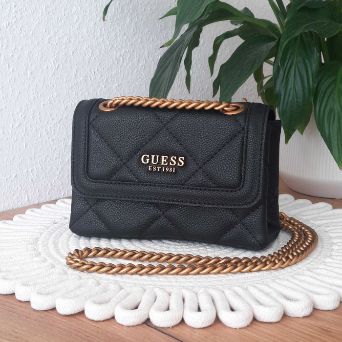 Torebka Guess Abey (QB) Mini Bags Czarna