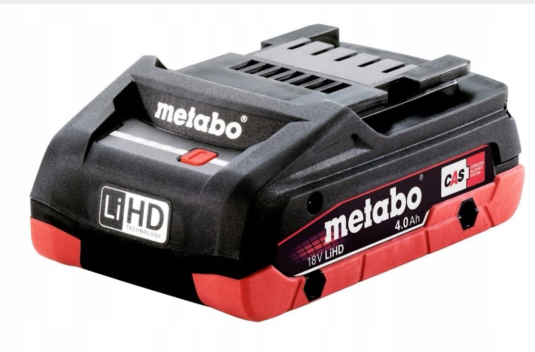 Nowa bateria Metabo 18V LiHD 4.0Ah CAS do elektronarzędzi