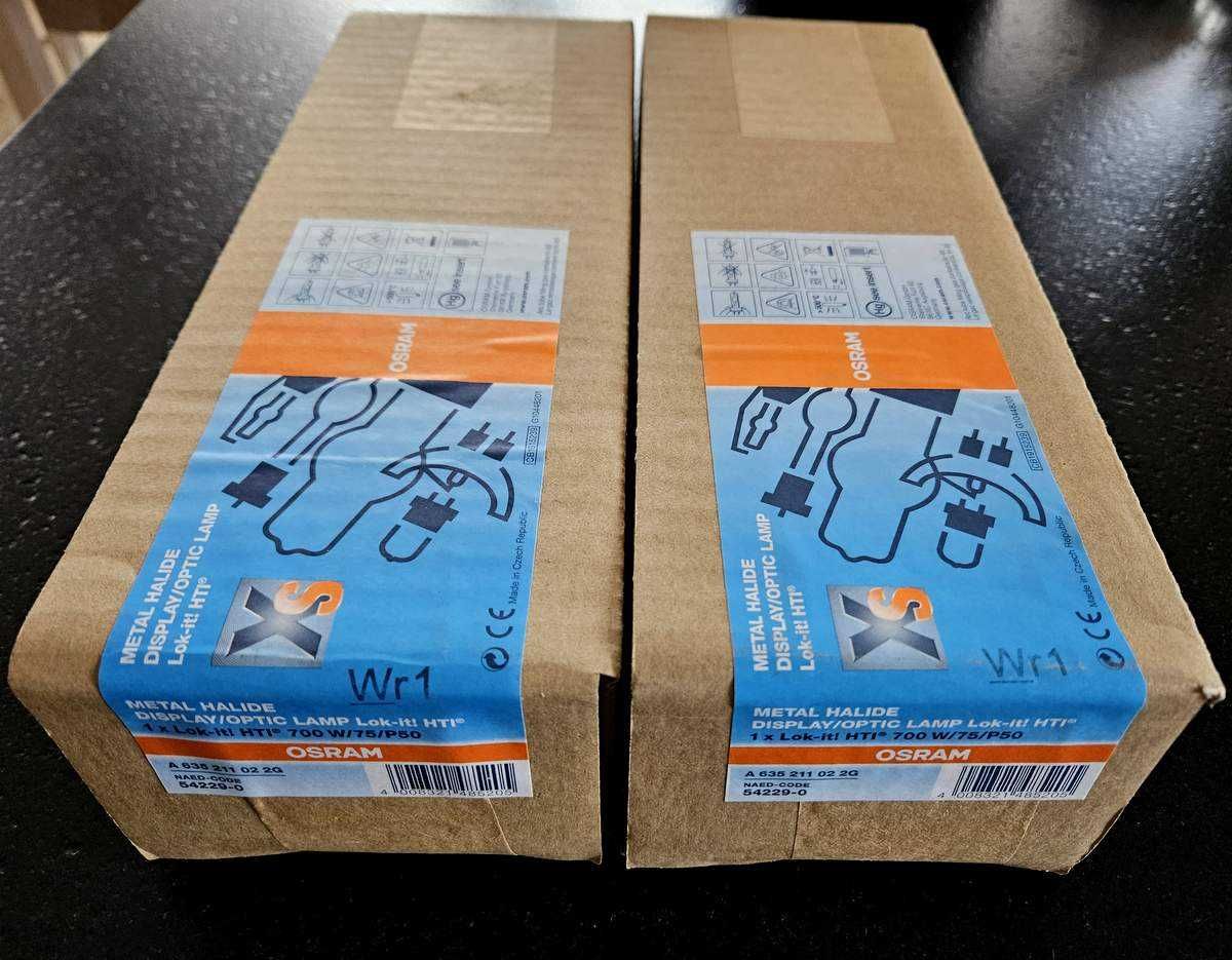OSRAM HTI 700W/75/P50 PGJX50 Lok-it! NOWA lampa wyładowcza