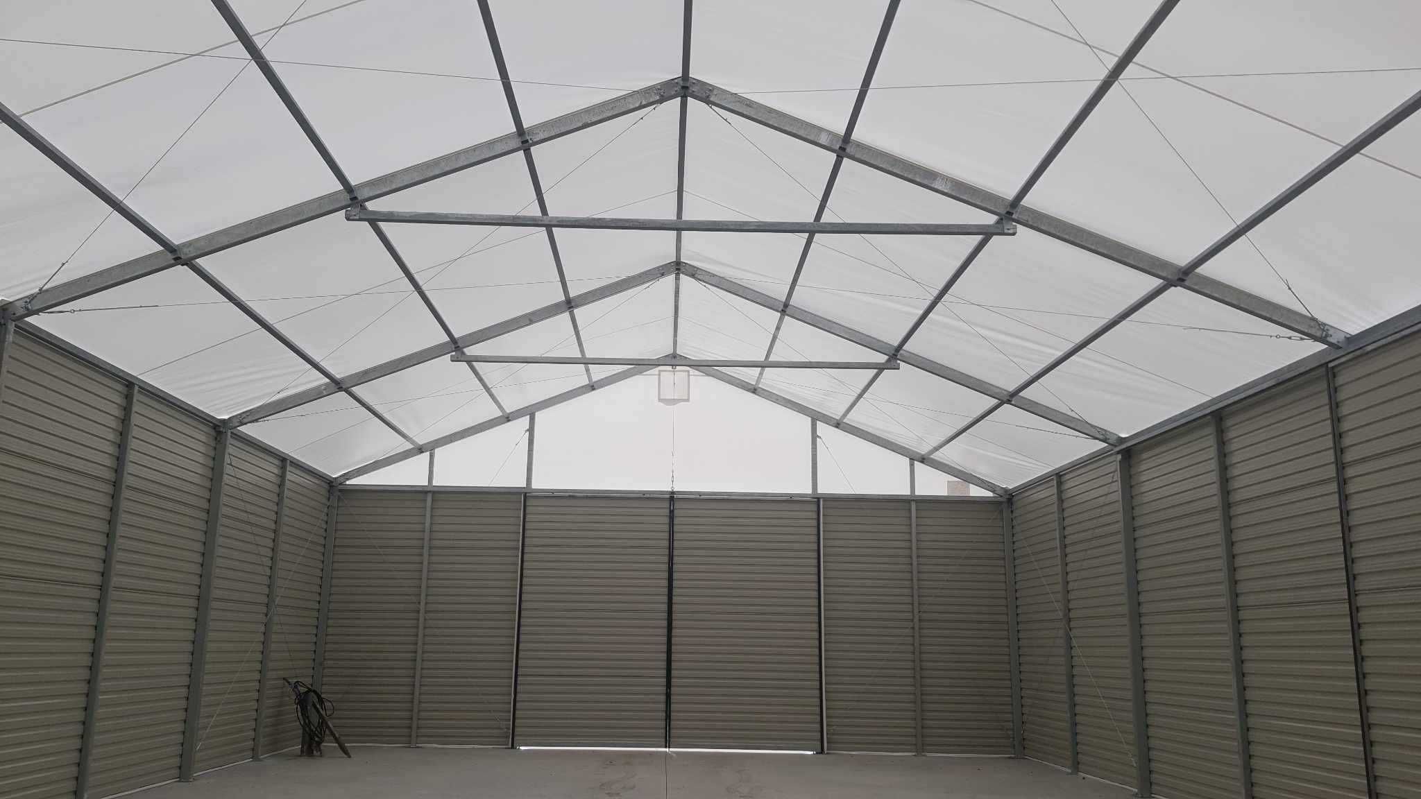 Hala magazynowa, Hala namiotowa, przemysłowa, magazyn HALRES 10x15x3m