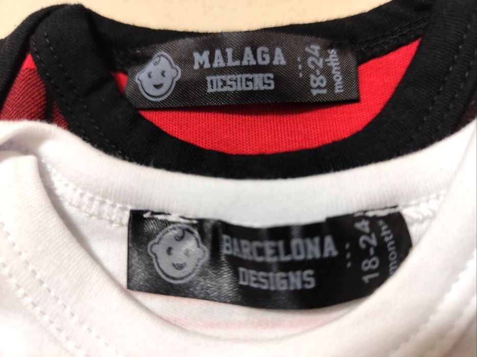 Lote de 2 Bodies para Rapaz (Novo - 18-24 meses)