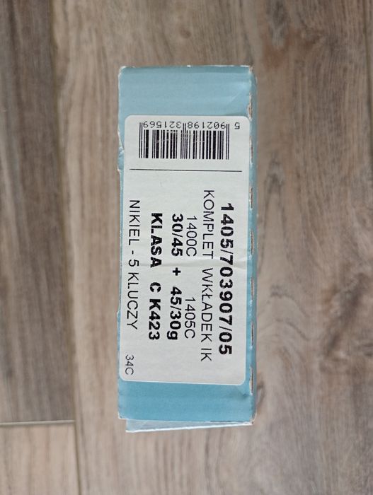 Wkładki bębenkowe WILKA 30/45 + 30G/45