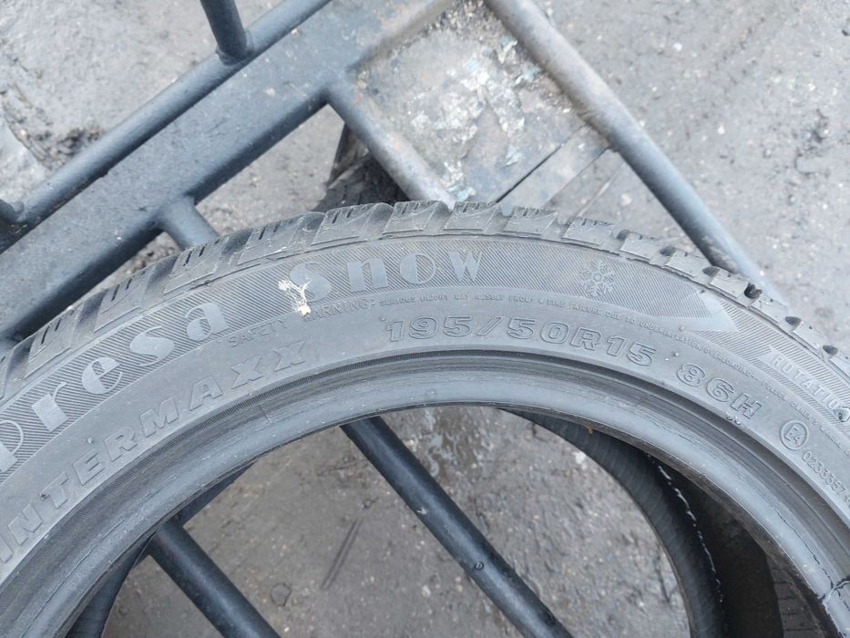Opony zimowe 195.50.15 Maxxis kokplet 7mm