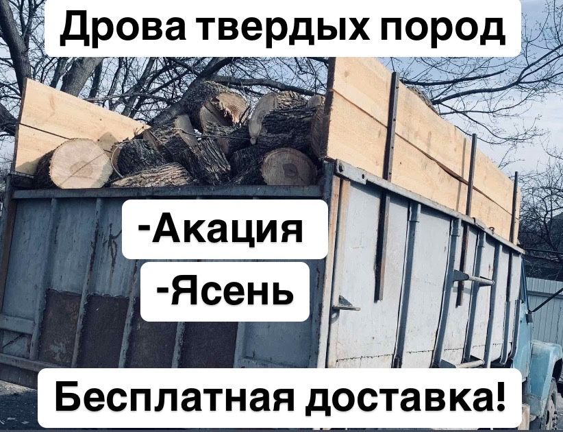 Дрова твердых пород