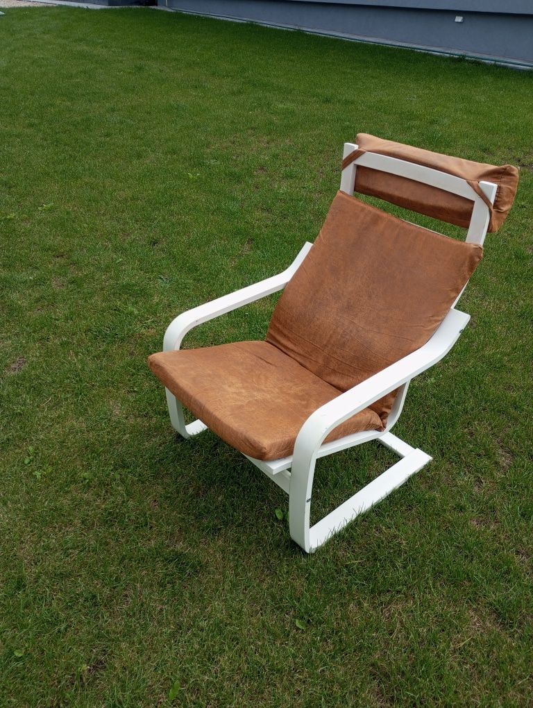 Fotel Ikea pelo  z poduszkami
