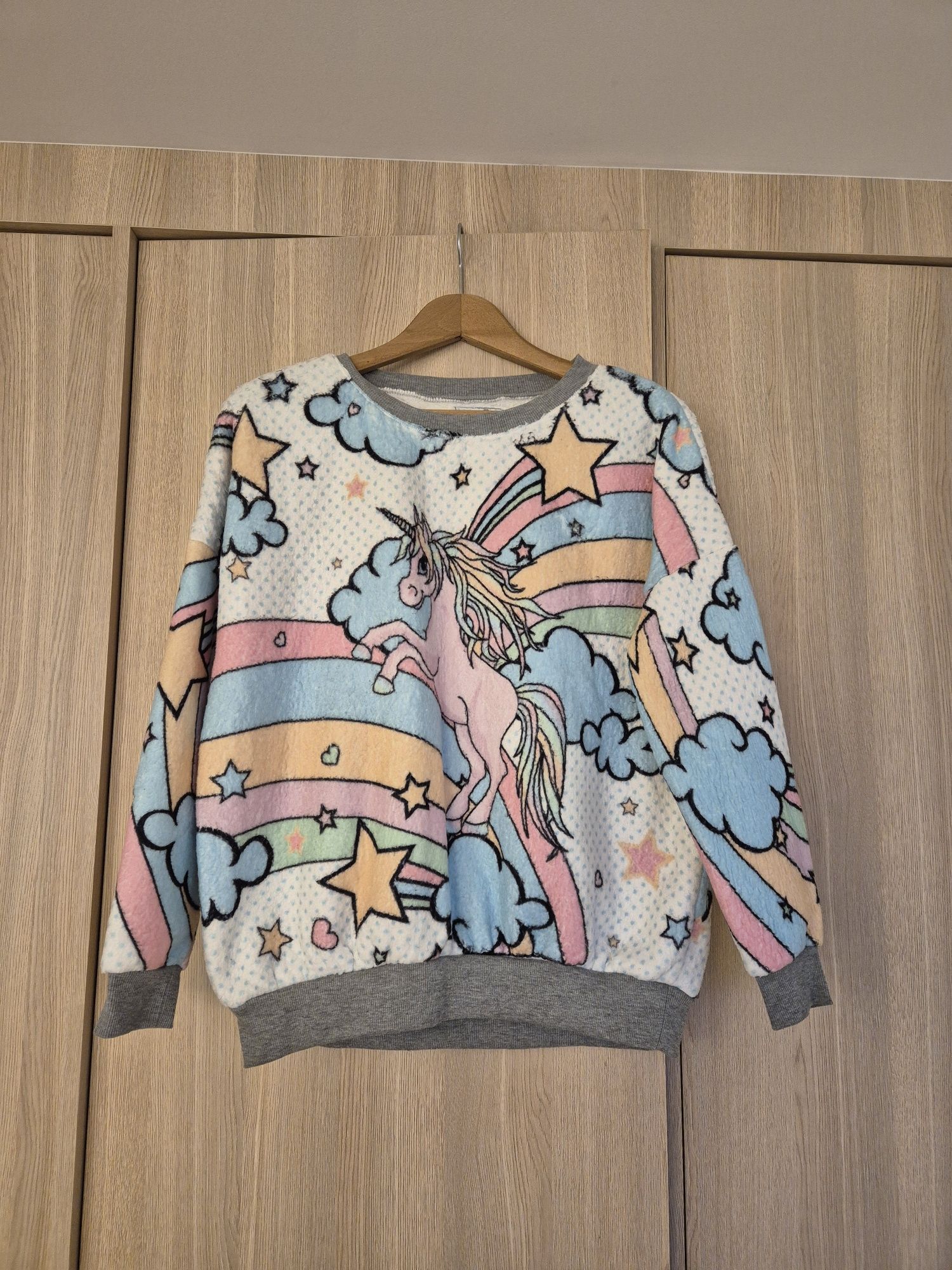 Bluza polarowa z jednorożcem