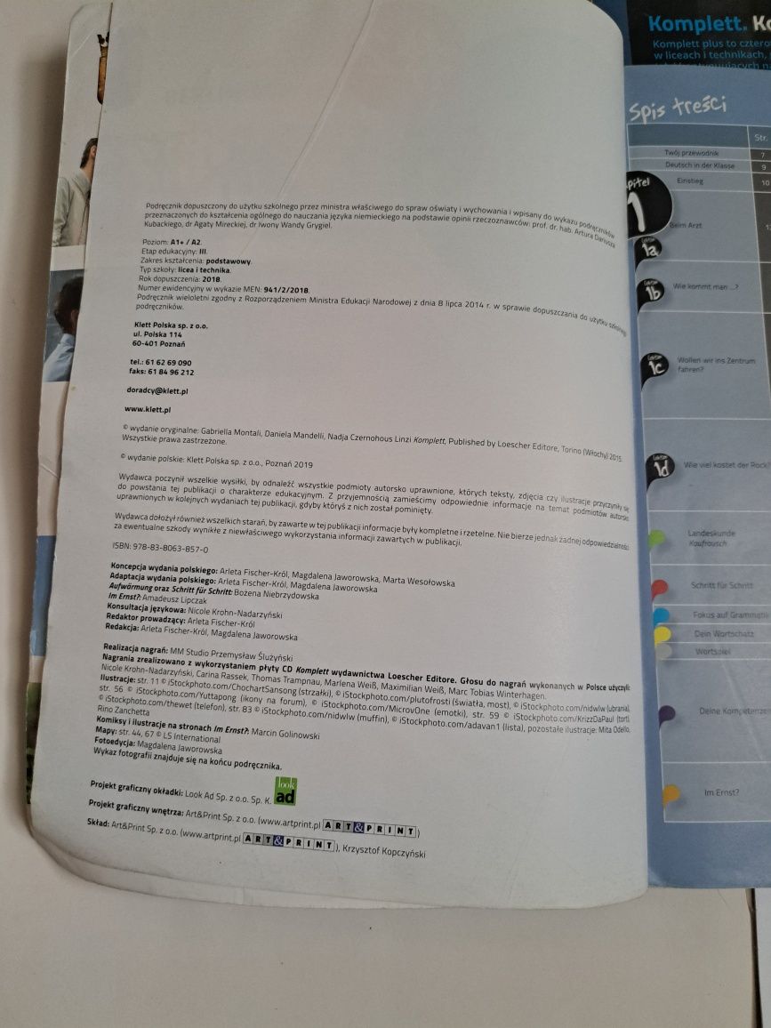 Komplett plus klasa 2 podręcznik u ćwiczenia