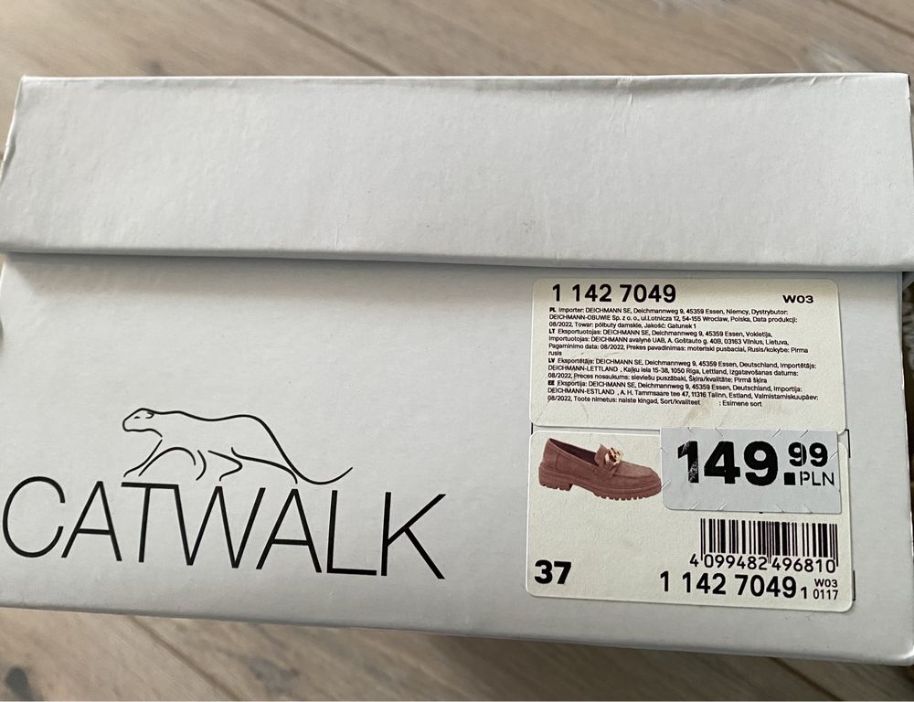 Buty damskie Catwalk, Deichmann, 37