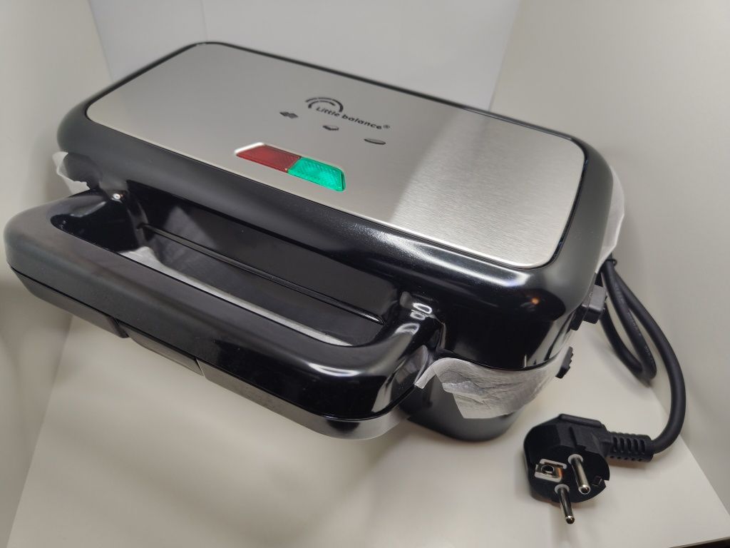 Grill - Opiekacz - Gofrownica - 2w1 elektryczny LITTLE BALANCE