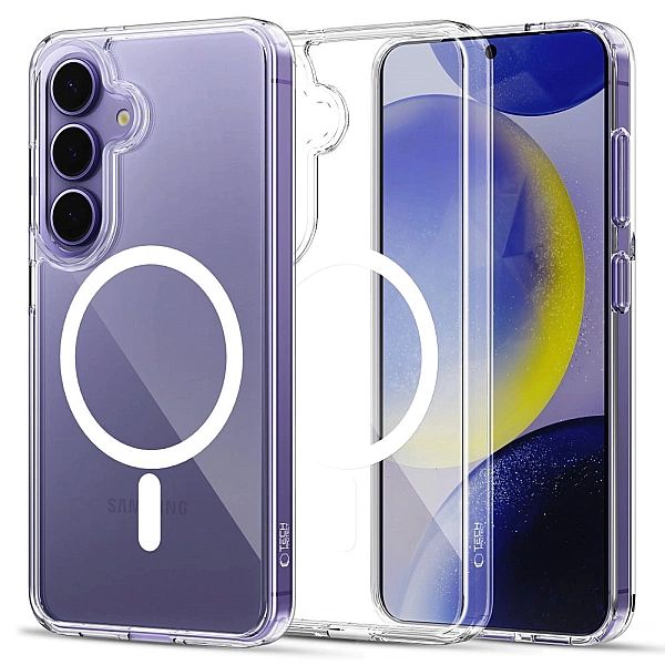 Tech-Protect Flexair Hybrid Magsafe Galaxy S25+ Plus Clear