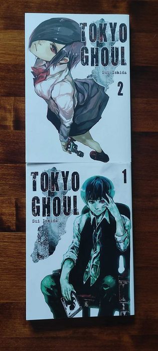 *** TOKYO GHOUL tom 1 i 2 Manga Mangi Książka Komiks ***