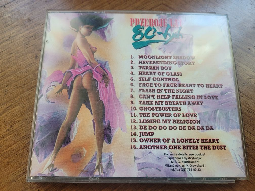 CD Przeboje lat 80-tych Magic Records MAG CD-005