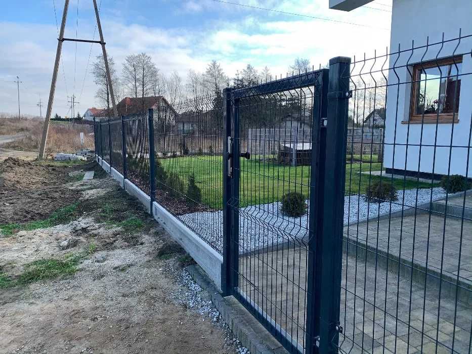 Furtka ogrodzeniowa panelowa 1,53 x 1 m bramka, brama wejściowa