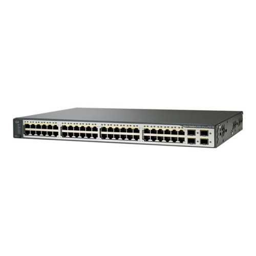 Комутатор керований Cisco Catalyst 3750V2, 24x100mbit, 24xPoE, 2xSFP
