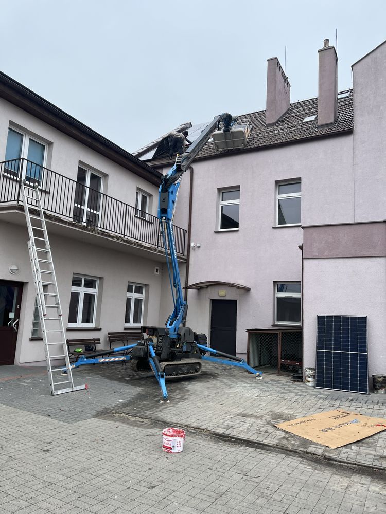 Wynajem usługi podnośnik koszowy 18m