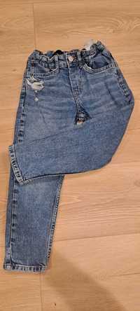 Spodnie chłopięce, jeans, rozm.116, hm