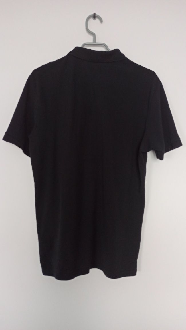 Koszulka męska polo T-shirt czarna H&M rozmiar M