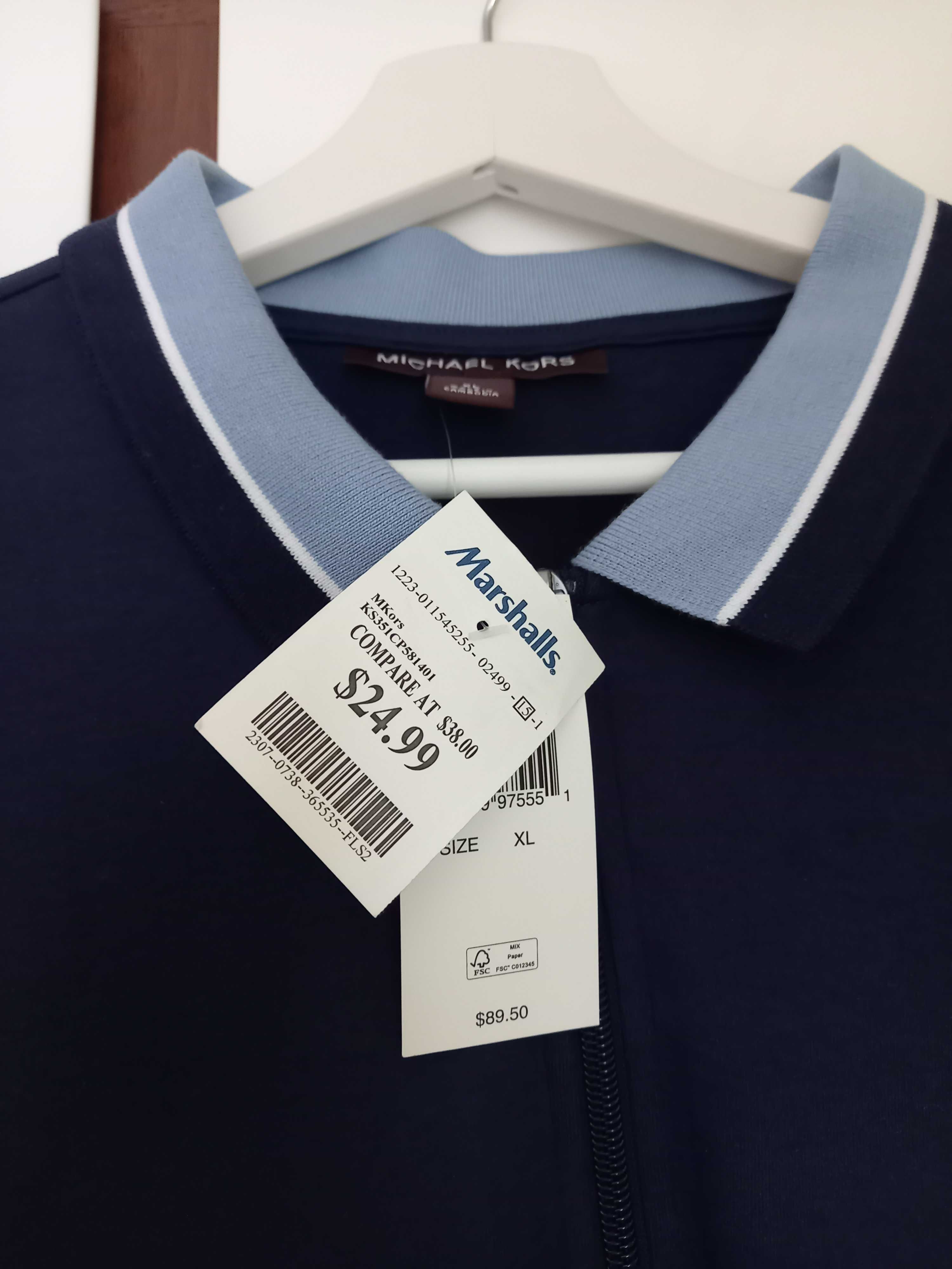 Nowa koszulka męska Michael Kors polo rozmiar XL