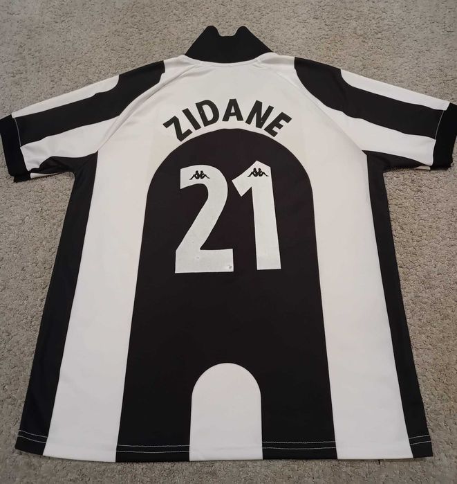 Camisola Juventus Zidane Manga Curta - Tamanho S