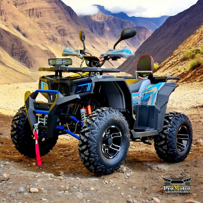 quad XTR FARMER 250 xxl // WYCIĄGARKA / FULL 2025 Jakość PŁUG ProMotor