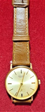 Relógio Vintage Cauny Prima 17 rubis Dia, 34mm a trabalhar bem