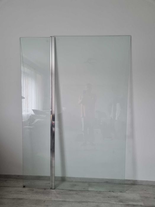 Kabina/szyba prysznicowa 100x200 + 40x200 SENSEA/Remix + osłonka