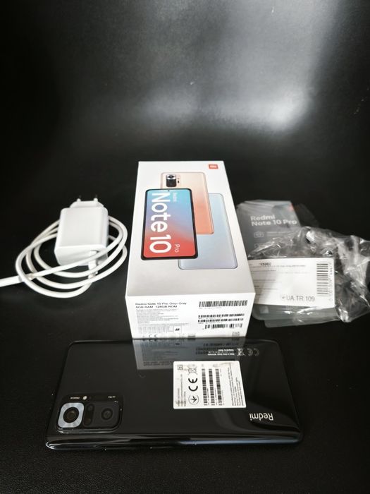 Офіційний чек!!!Xiaomi Redmi note 10pro NFS 2sim 8/128+SD card