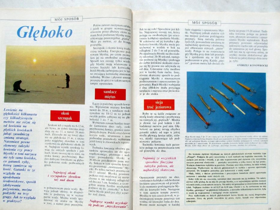 Czasopismo " WĘDKARZ POLSKI " nr 2 / 1994 r.