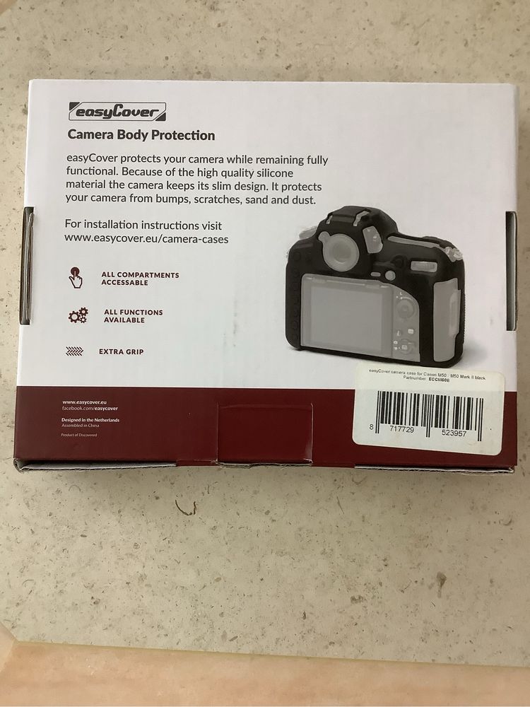 Capa silicone para câmara Canon M50 / M50 MarkII