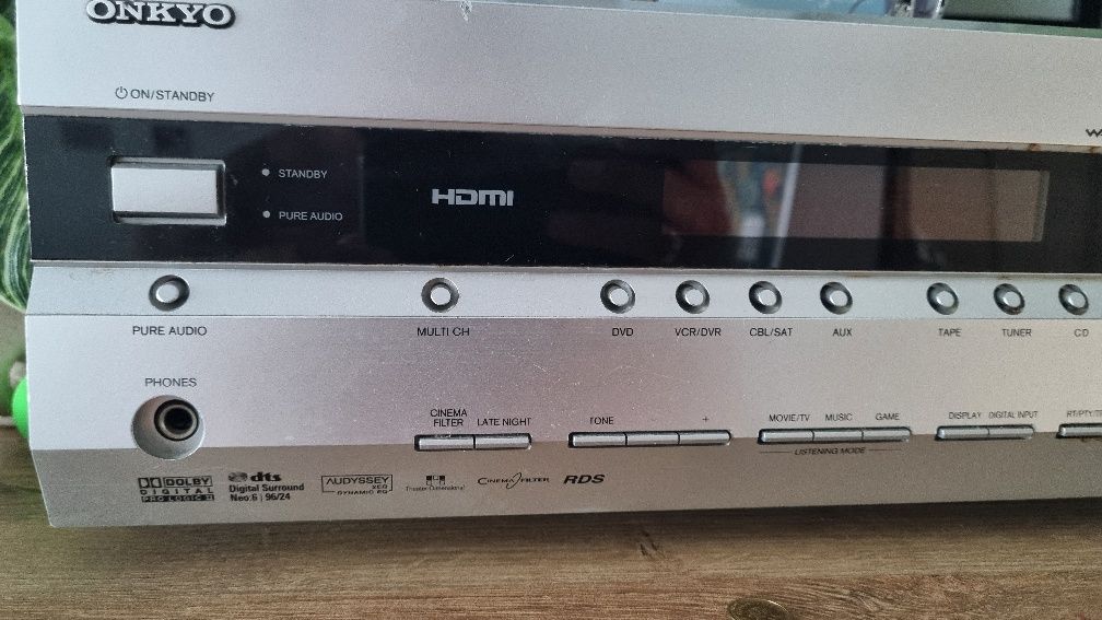Kolumny / subwoofer Yamaha / amplituner Onkyo