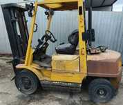 Hyster H3.20XML wózek widłowy 2005r. triplex uszkodzony niekompletny