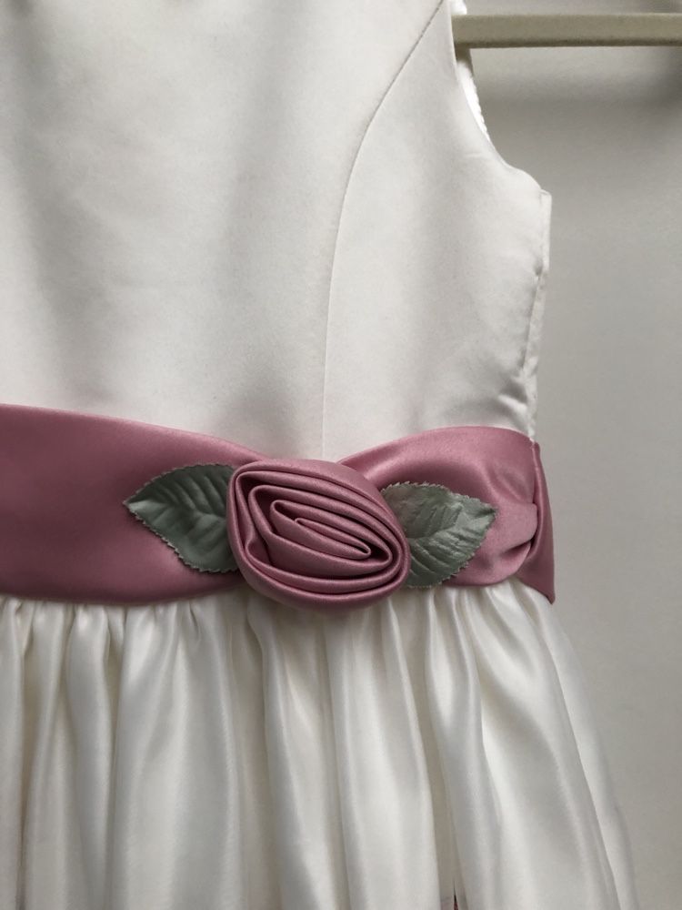 Sukienka pokomunijna elegancka rozmiar 128