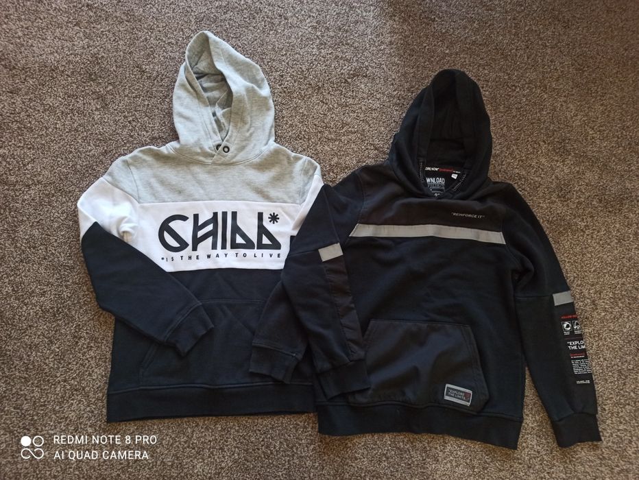 Bluzy Chłopice 146/152 stan bdb C&A i H&M