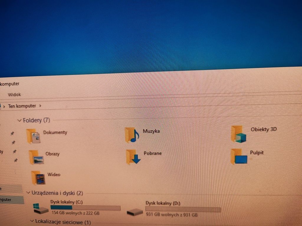 Komputer do gier i5-7400 + RX 570