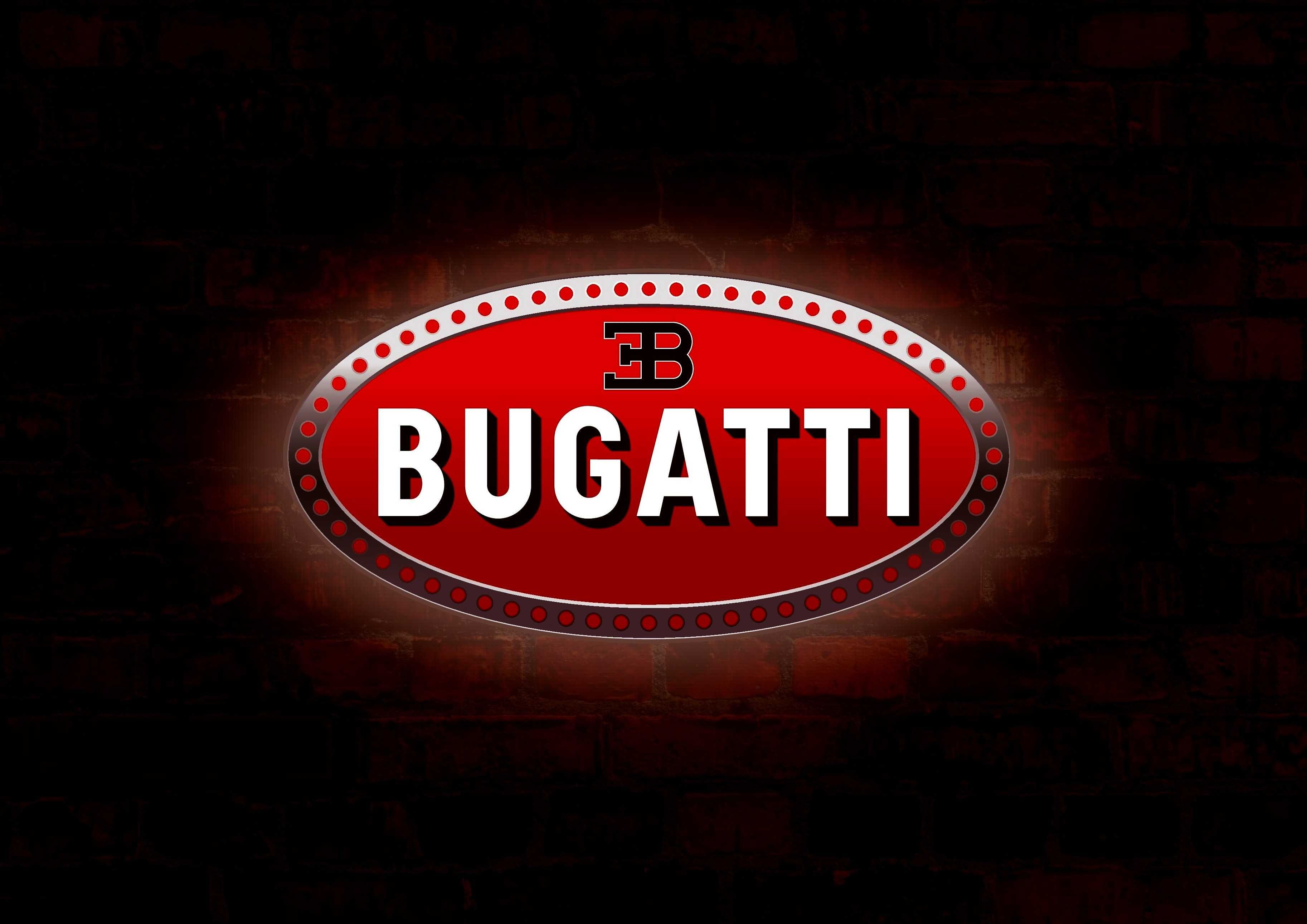 LED Neon BUGATTI. Producent Reklam 3D, Ledony, Neony, Szyldy, Banery