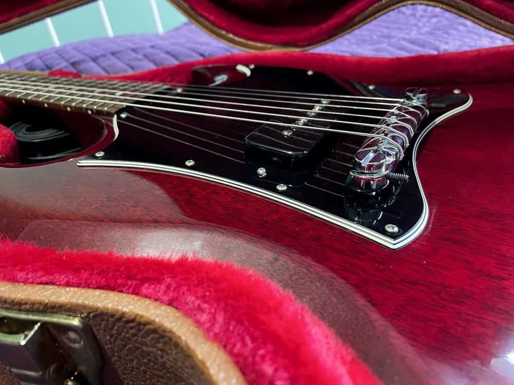 Gibson SG Junior ’66 Reissue mostek i pickup P90