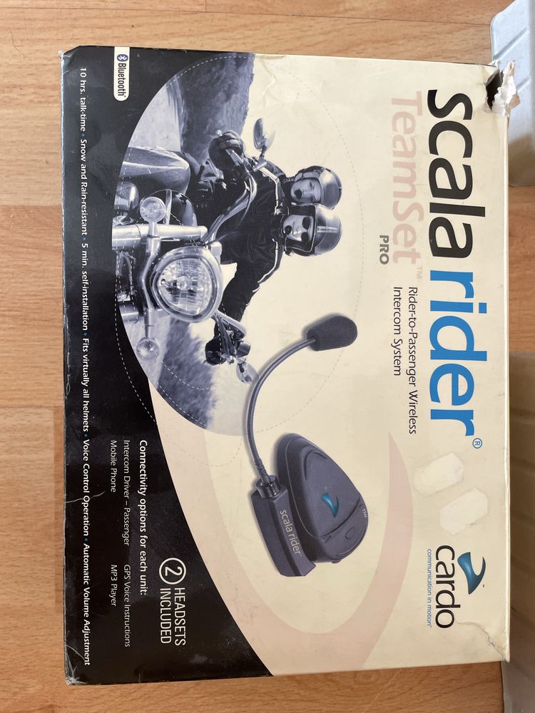 Promocja!Intercom Scala rider team pro cardo
