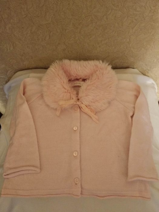 Кофточка (кардиган, накидка), на рост 74 см