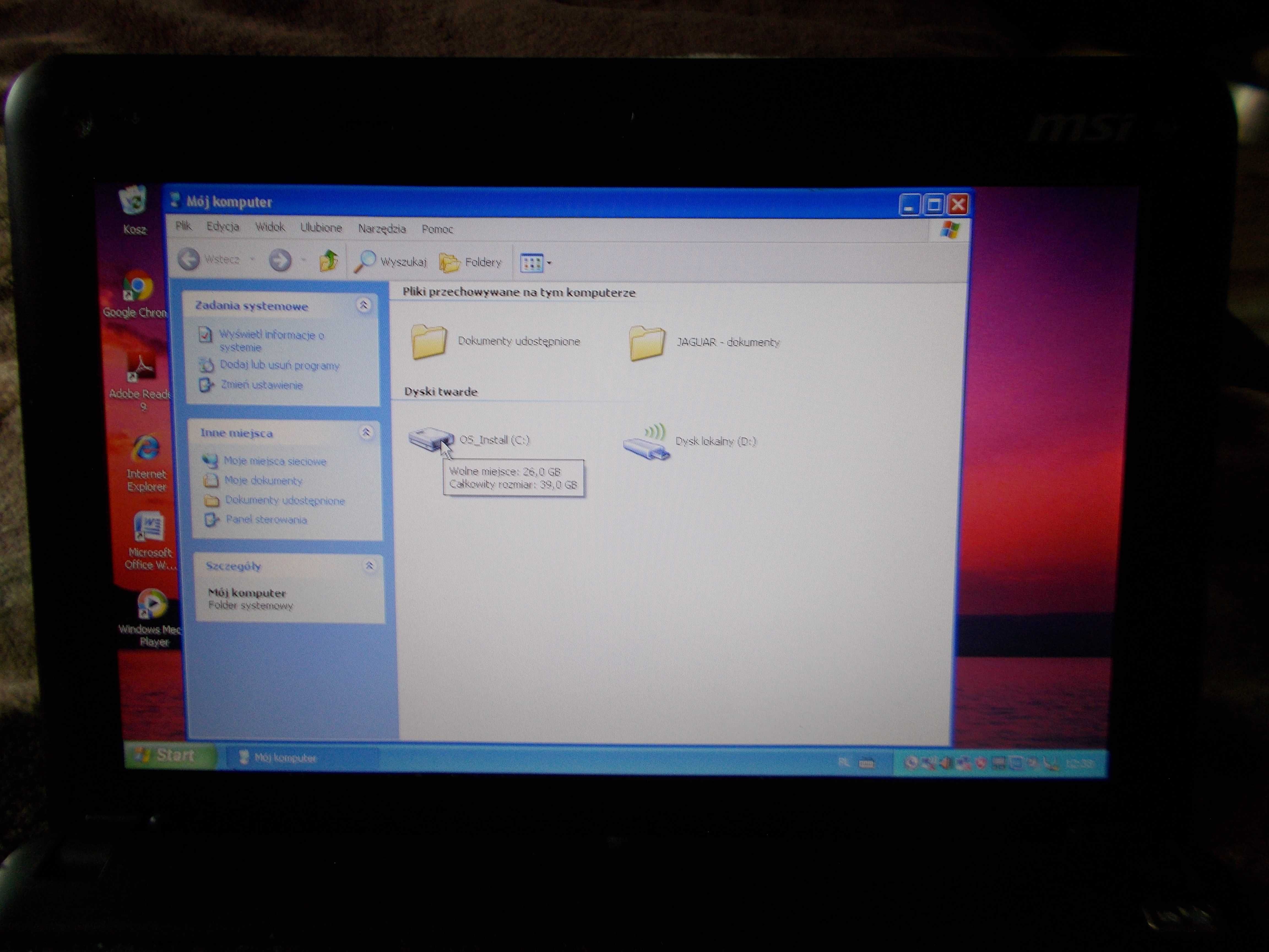 Mini laptop MSI U135DX