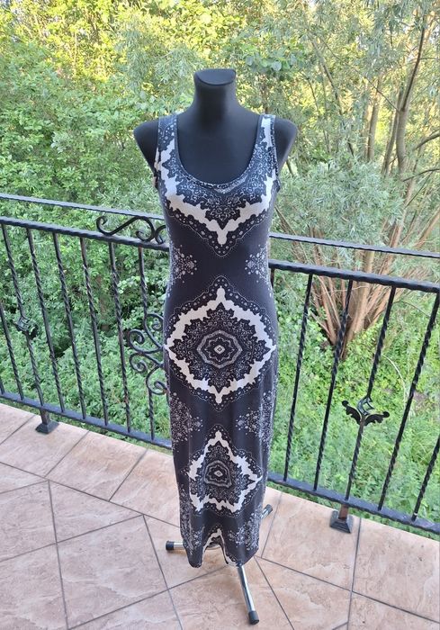 Długa sukienka maxi Boohoo rozmiar L 40