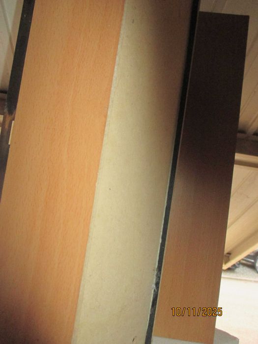 3 estante de madeira para par 28 cd's