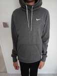Szara bluza firmy Nike Hoodie rozm.S kaptur komin