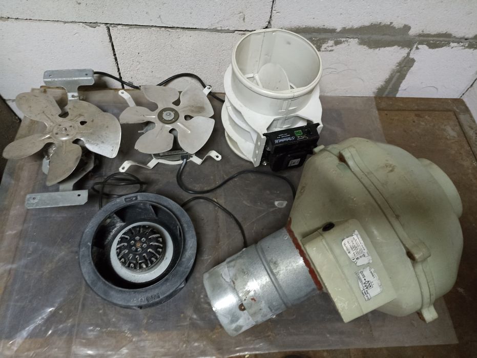 Вентиляторы с двигателями. Бу.