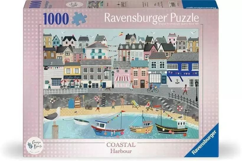 Puzzle 1000 Port. Ravensburger. Nowy Produkt