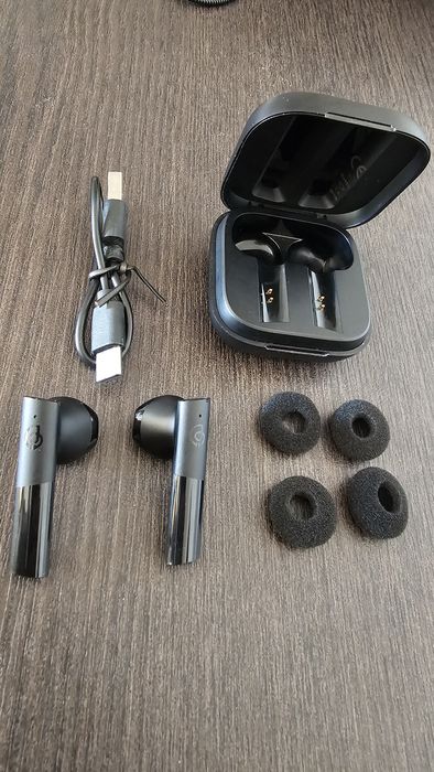 Auriculares bluetooth Haylou GT6, como novos!