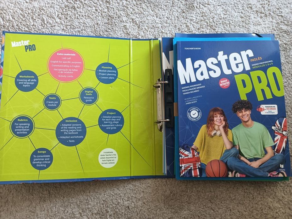 Master PRO Inglês Módulos 7/8/9 - Dossier do professor completo. NOVO*