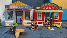Playmobil Western Banco e Xerife
