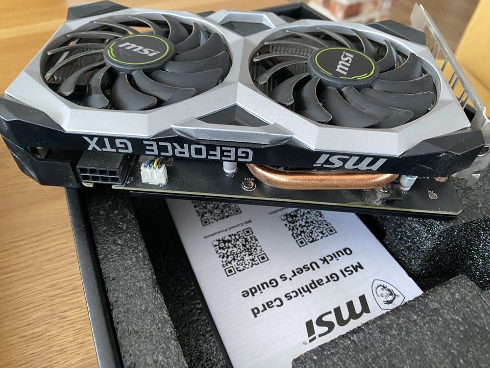 MSI Geforce GTX 1660 super Ventus XS OC edition